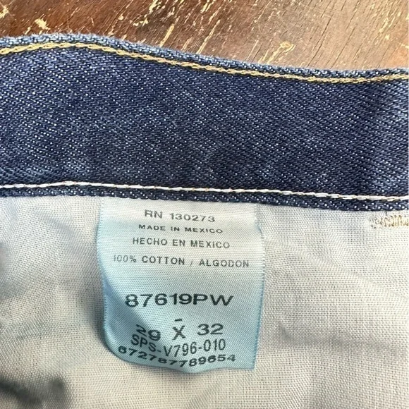 Rustler Mens Indigo Blue Jeans 29 - Picture 6 of 7